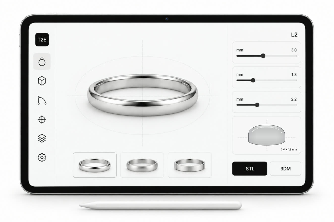 生成画像によるL2 iPad設計画面のイメージ